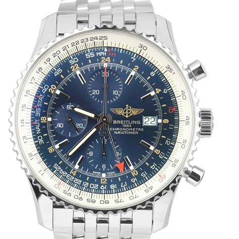 breitling navitimer world stainless steel|breitling navitimer models.